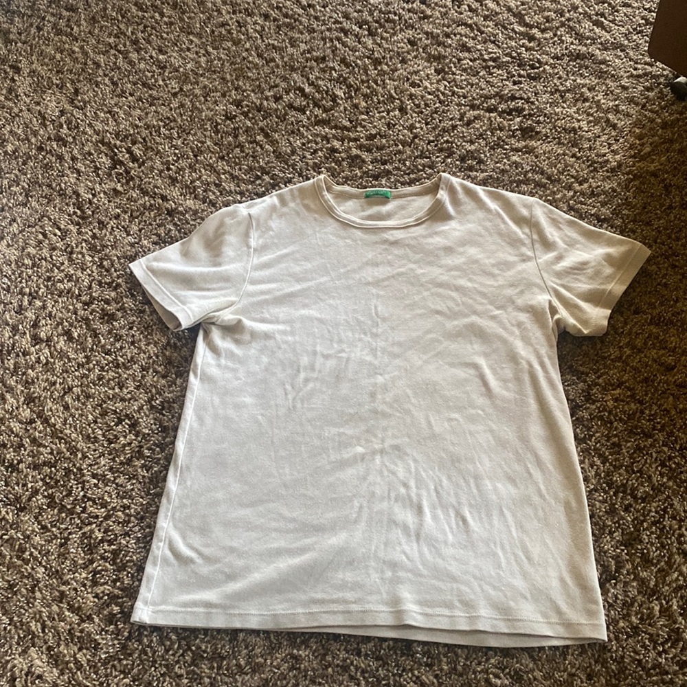 Plain soft beige shirt